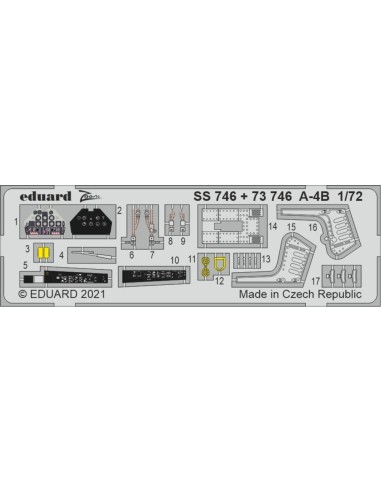 A-4B 1/72 for FUJIMI / HOBBY 2000 
