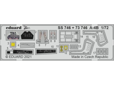 A-4B 1/72 for FUJIMI / HOBBY 2000 