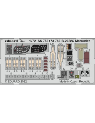 B-26B/C Marauder for HASEGAWA / HOBBY 2000 