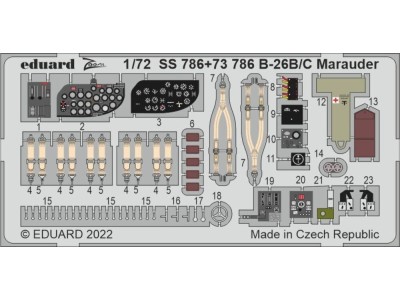 B-26B/C Marauder for HASEGAWA / HOBBY 2000 