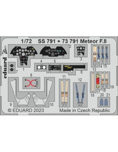 Meteor F.8 1/72 for AIRFIX 