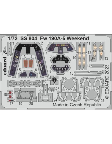 Fw 190A-5 Weekend 1/72 EDUARD 