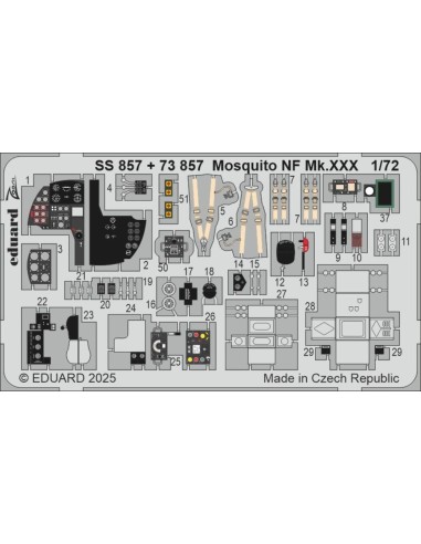 Mosquito NF Mk.XXX 1/72 for Special Hobby 