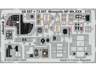Mosquito NF Mk.XXX 1/72 for Special Hobby 