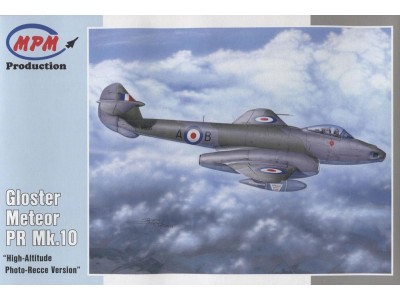 Gloster Meteor PR Mk.10 "High-Altitude Photo-Recce Version" 1/72 