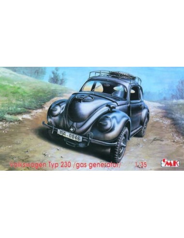 Volkswagen Typ 230 mit Holzvergaser 