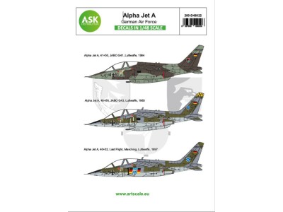 Alpha Jet A Germain Air Force - Bundeswehr 