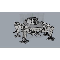 German High mobility Mech , sinper with 105mm/L68 gun  2