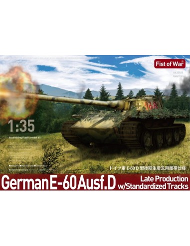 Fist of War German E60 Ausf.D late type 12.8cm tank 