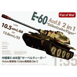 Heavy tank Sabeltiger E-60 Ausf.B 12.8cm Kwk 2 in 1 