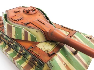 German heavy tank WWII E-75 mit 12.8cm L/55 tiger III Ausf.E 