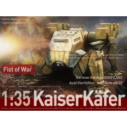 German Sdkfz 553 Kaiserkafer with Twin 15 cm sIG 33 Howitzers 
