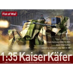German Sdkfz 553 KaiserKäfer with Gerat 58 