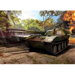 I.J.A. Heavy tank “O-NI” , 105mm twin guns 