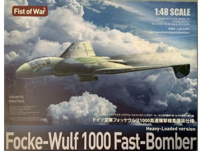 Focke-Wulf 1000 Fast-Bomber, Heavy-Loaded Version 