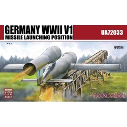 Germany WWII V1 Missile launching positi 2 in 1 