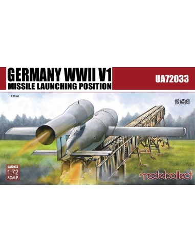 Germany WWII V1 Missile launching positi 2 in 1 