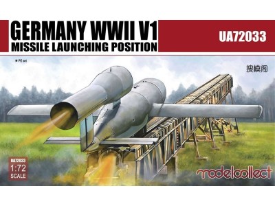 Germany WWII V1 Missile launching positi 2 in 1 