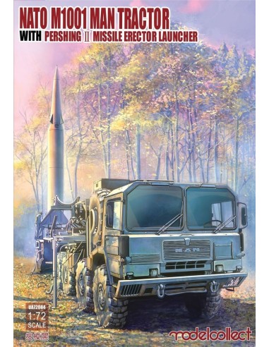Nato M1001 MAN Tractor & Pershing  Missile Erector Launcher Missile Erector Launcher 