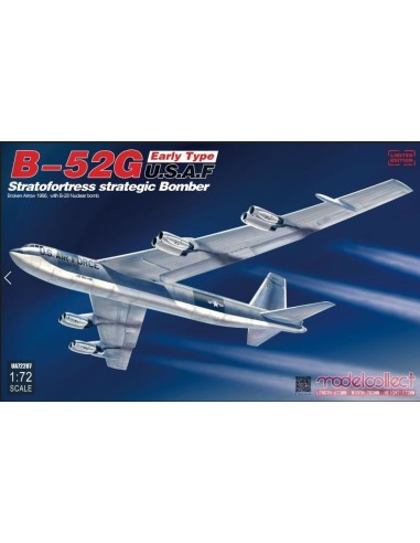 B-52G early type U.S.A.F stratofortress strategic bomber Broken Arrow1966 w.B-28 