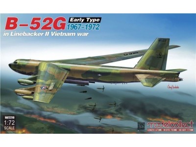 B-52G early type in Linebacker II Vietnam war 1967-1972 