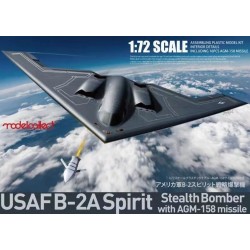 USAF B-2A Spirit Stealth Bomber with AGM-158 missile 