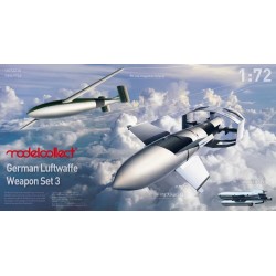 German WWII luftwaffe weapon set 3  bv246 *2 , fritz X *4,  Hs293 *2 