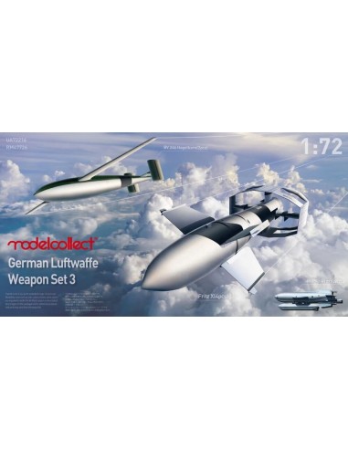 German WWII luftwaffe weapon set 3  bv246 *2 , fritz X *4,  Hs293 *2 
