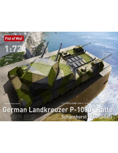 German WWII P.1000 ratte scharnhorst,1944 