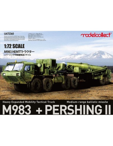 USA M983 Hemtt Tractor With Pershing II Missile Erector Launcher new Ver. 
