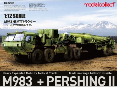 USA M983 Hemtt Tractor With Pershing II Missile Erector Launcher new Ver. 