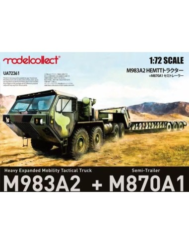 USA M983A2 HEMTT Tractor & M870A1 Semi-trailer 