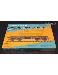 German Railway Schwerer Plattformwagen Type SSys 