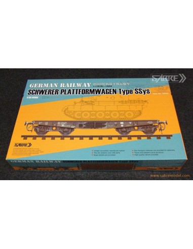 German Railway Schwerer Plattformwagen Type SSys 