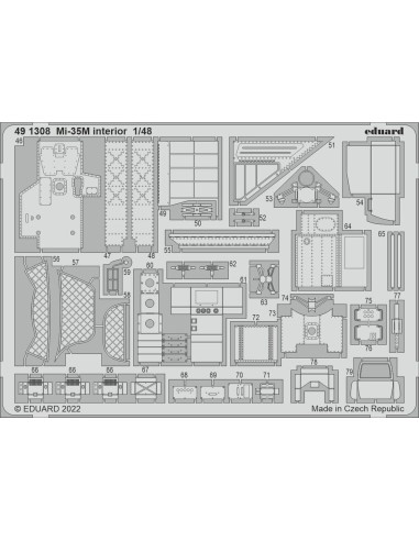 Mi-35M interior for ZVEZDA 