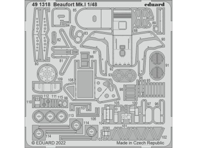 Beaufort Mk.I for ICM 