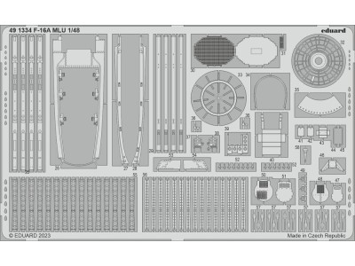 F-16A MLU 1/48 KINETIC 