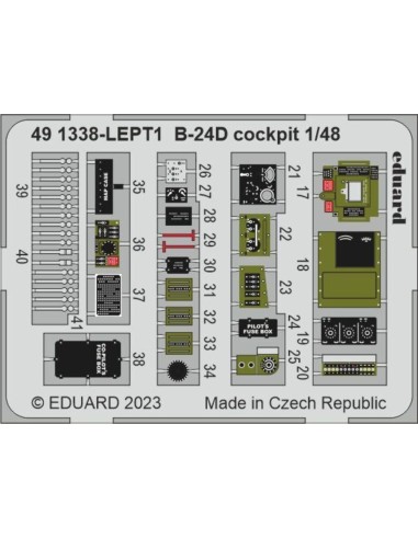 B-24D cockpit 1/48 REVELL 