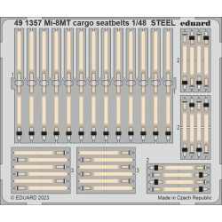Mi-8MT cargo seatbelts STEEL 1/48 TRUMPETER 