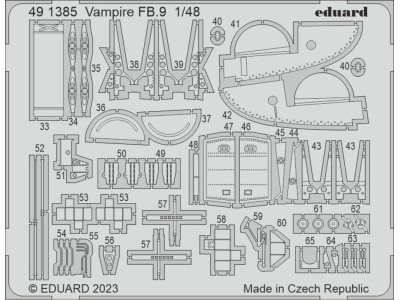 Vampire FB.9 1/48 AIRFIX 