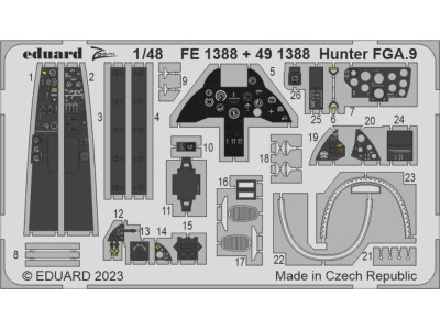 Hunter FGA.9 1/48 AIRFIX 