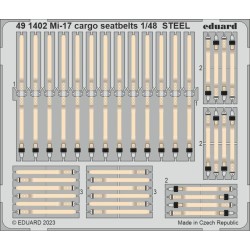 Mi-17 cargo seatbelts STEEL 1/48 