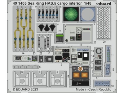 Sea King HAS.5 cargo interior 1/48 