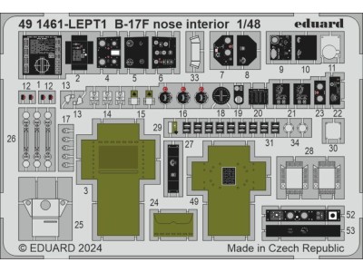 B-17F nose interior 1/48 