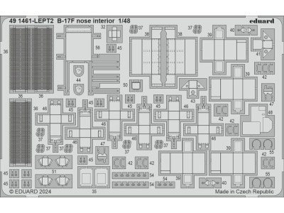 B-17F nose interior 1/48 