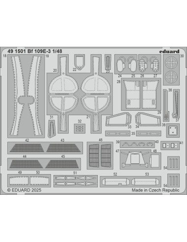 Bf 109E-3  HOBBY BOSS 