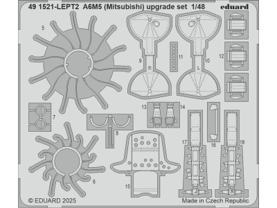 A6M5 (Mitsubishi) upgrade set  EDUARD 