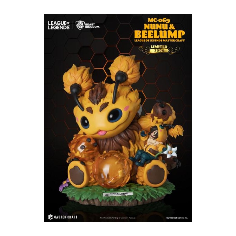 LEAGUE OF LEGENDS - Nunu & Beelump - Statuette Master Craft 35cm