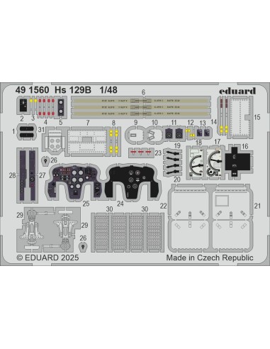 Hs 129B for Takom 
