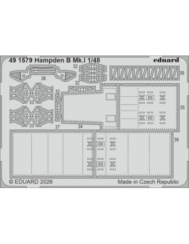 Hampden B Mk.I for ICM 